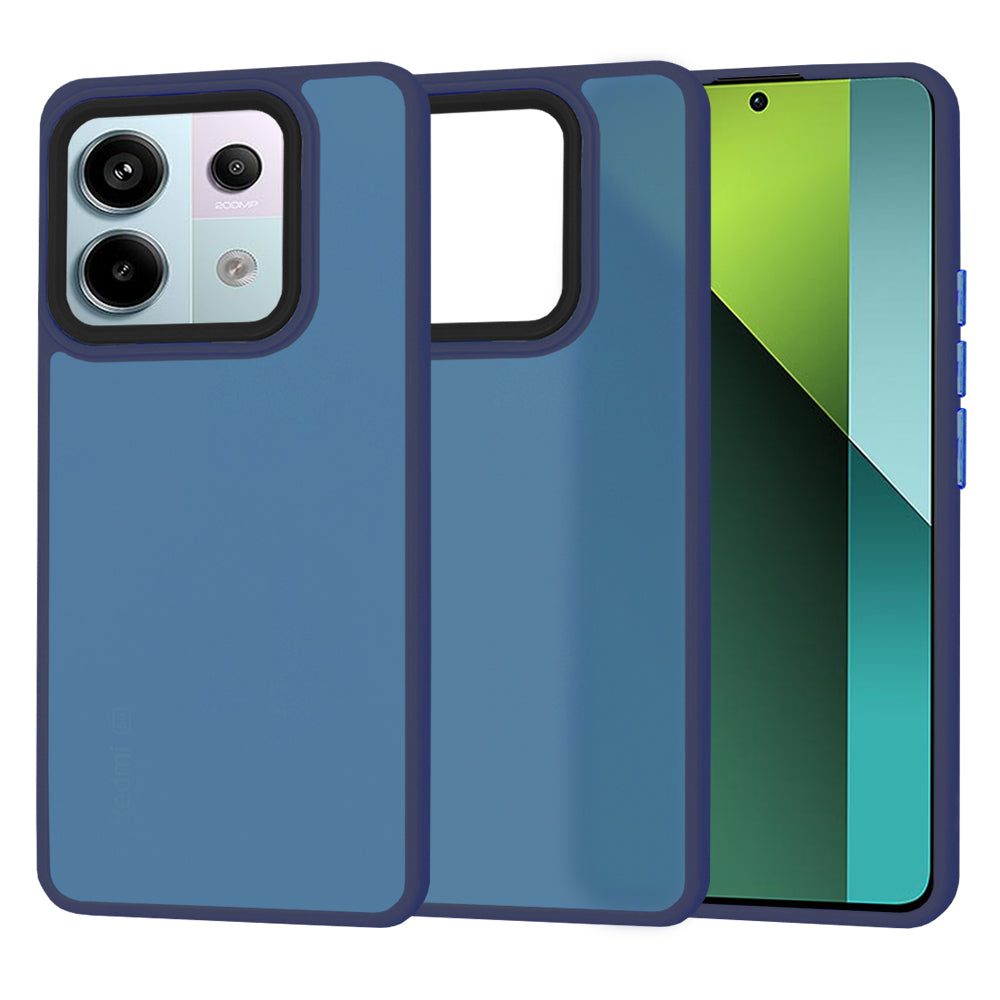 Capa para Xiaomi Poco X6 / Note 13 Pro 5G, Techsuit, HaloFrost, Azul Marinho