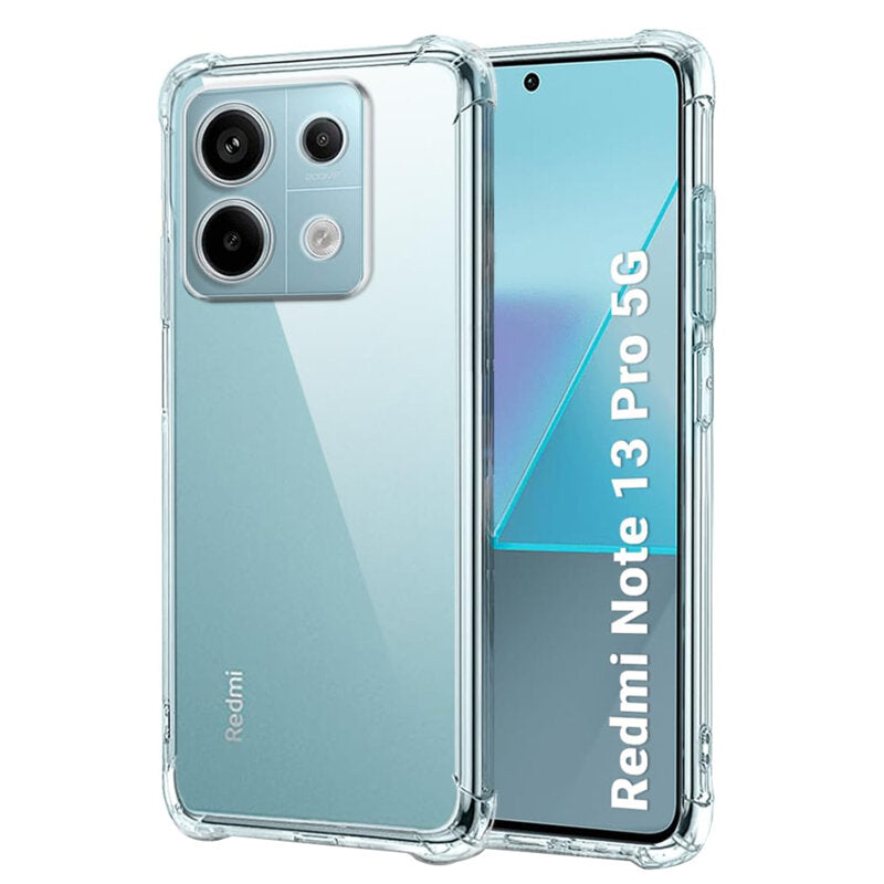 Capa para Xiaomi Poco X6 / Note 13 Pro 5G, Techsuit, Transparente à Prova de Choques, Transparente
