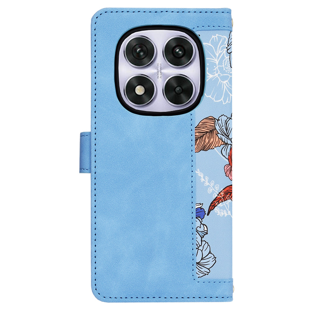 Capa para Xiaomi Poco X7 / Note 14 Pro 5G, Techsuit, FlipCraft, Azul