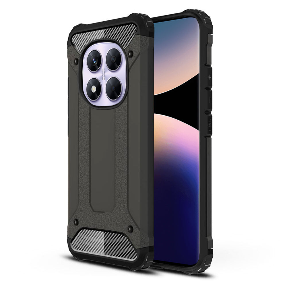 Capa para Xiaomi Poco X7 / Note 14 Pro 5G, Techsuit, Hybrid Armor, Preta