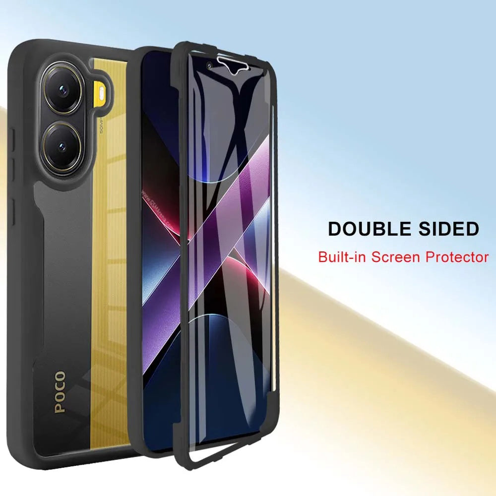 Capa para Xiaomi Poco X7 Pro, Techsuit, ColorVerse 360, Preta