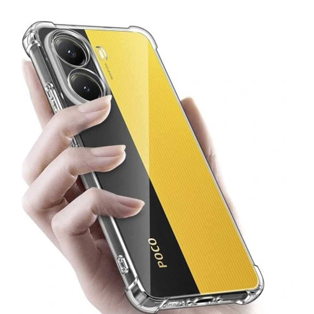 Capa para Xiaomi Poco X7 Pro, Techsuit, Shockproof Clear, Transparente