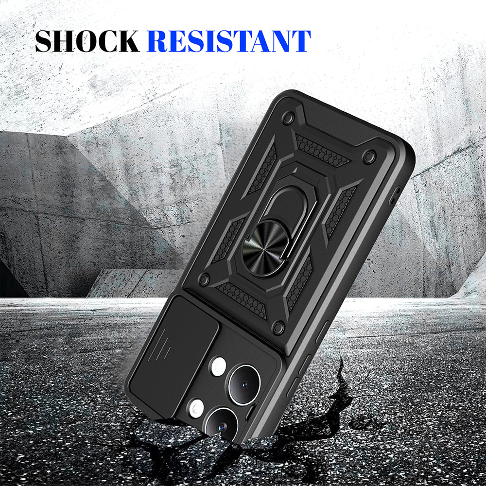 Capa para Xiaomi Poco X8 Pro Max, Techsuit, CamShield, Dourada