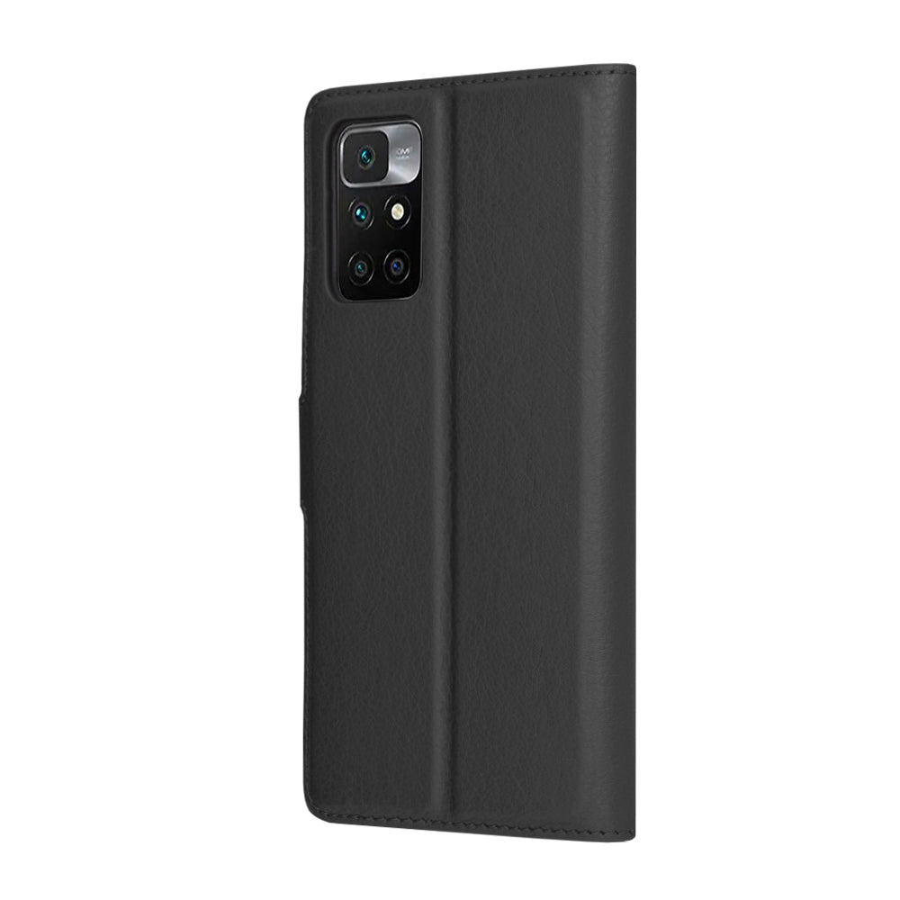Capa para Xiaomi Redmi 10 2022 / 10 (2021), Techsuit, Leather Folio, Preta