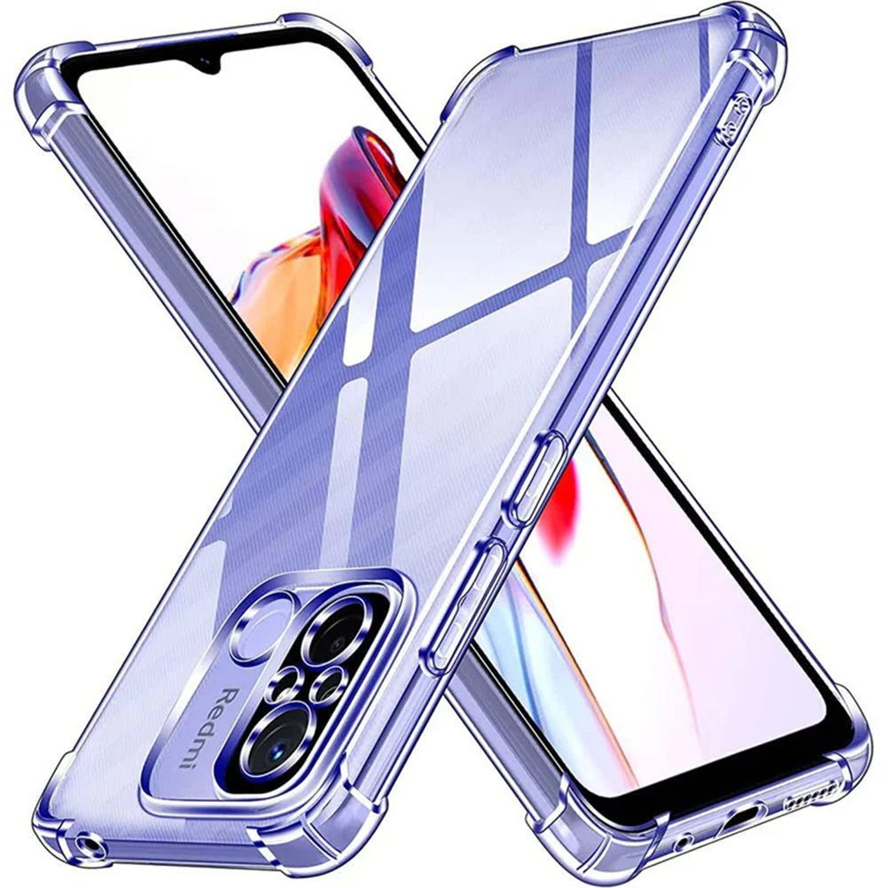 Capa para Xiaomi Redmi 12C, Techsuit, Shockproof Clear, Transparente