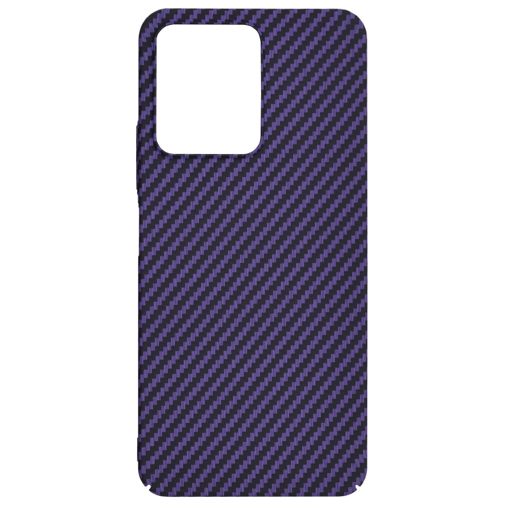 Capa para Xiaomi Redmi 13C 5G / 13C / Poco C65, Techsuit, Carbonite FiberShell, Roxo