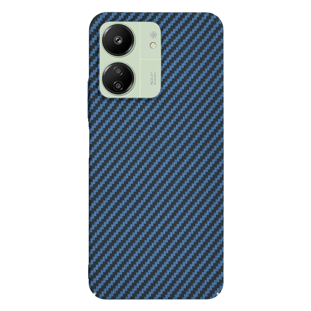 Capa para Xiaomi Redmi 13C 5G / 13C / Poco C65, Techsuit, Carbonite FiberShell, Turquesa
