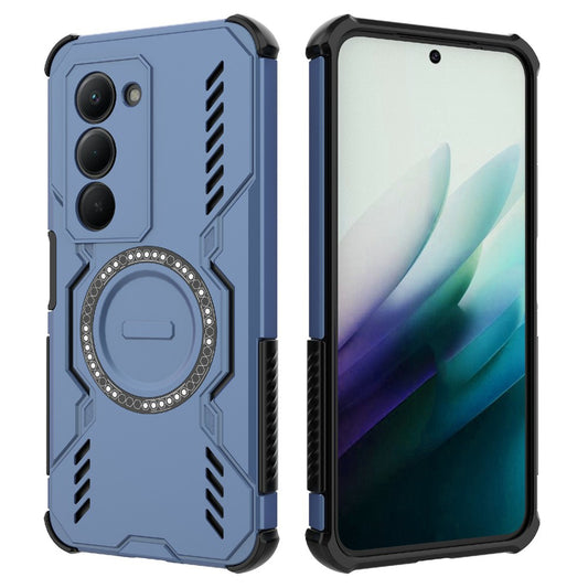 Capa para Xiaomi Redmi 15 5G / 15 4G, Techsuit, ArmorMag, Azul