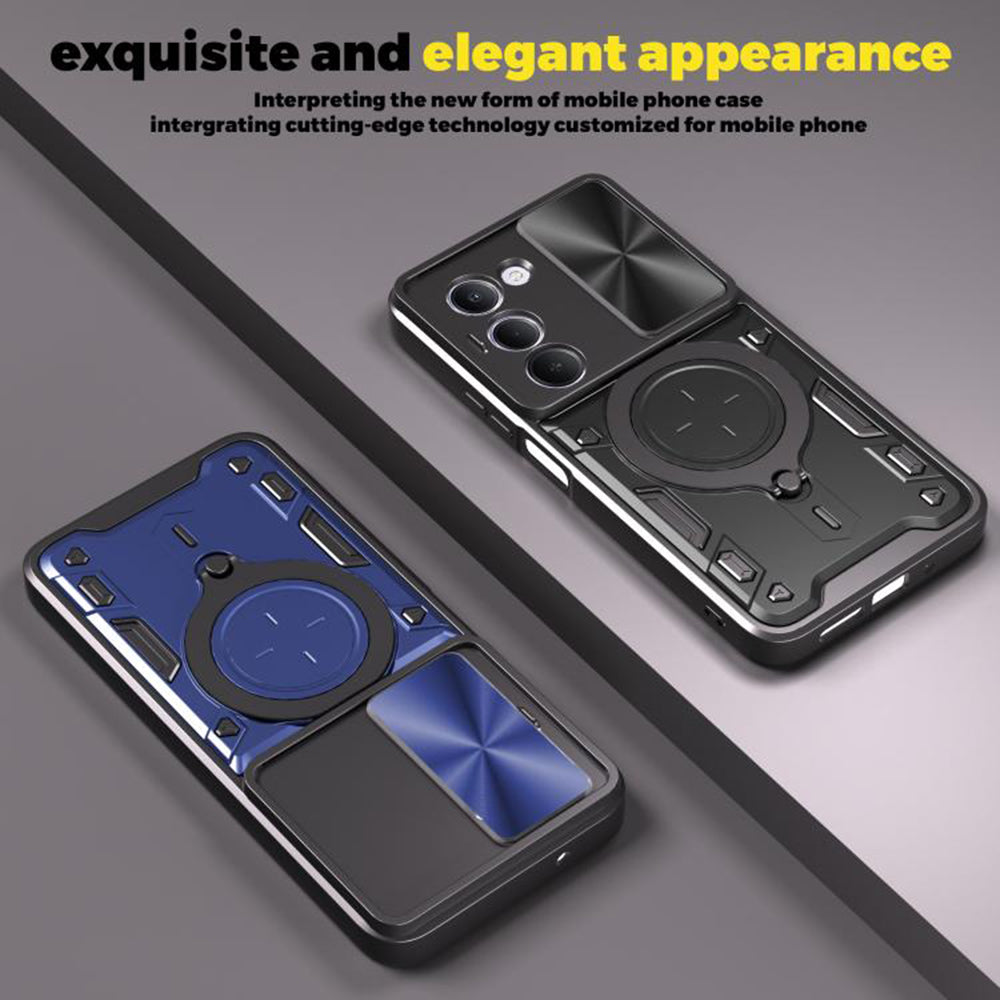 Capa para Xiaomi Redmi 15 5G / 15 4G, Techsuit, CamGuard Pro, Roxo
