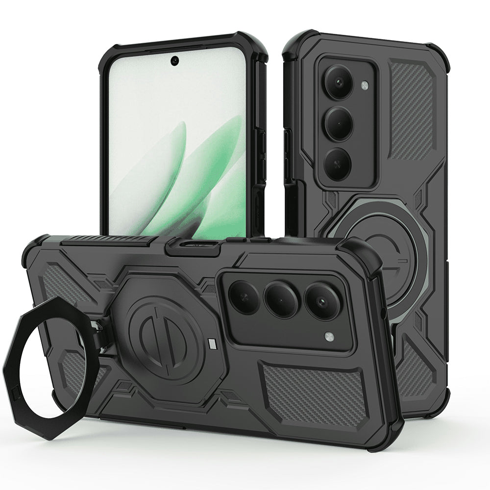 Capa para Xiaomi Redmi 15 5G / 15 4G, Techsuit, Carbon Shield Pro, Preta