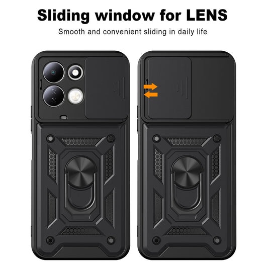 Capa para Xiaomi Redmi 17 5G / 17 4G, Techsuit, CamShield, Dourada