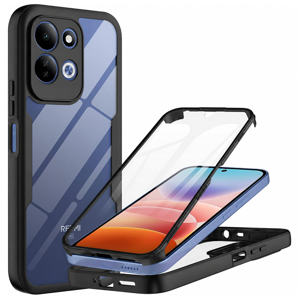 Capa para Xiaomi Redmi 17 5G / 17 4G, Techsuit, ColorVerse 360, Preta
