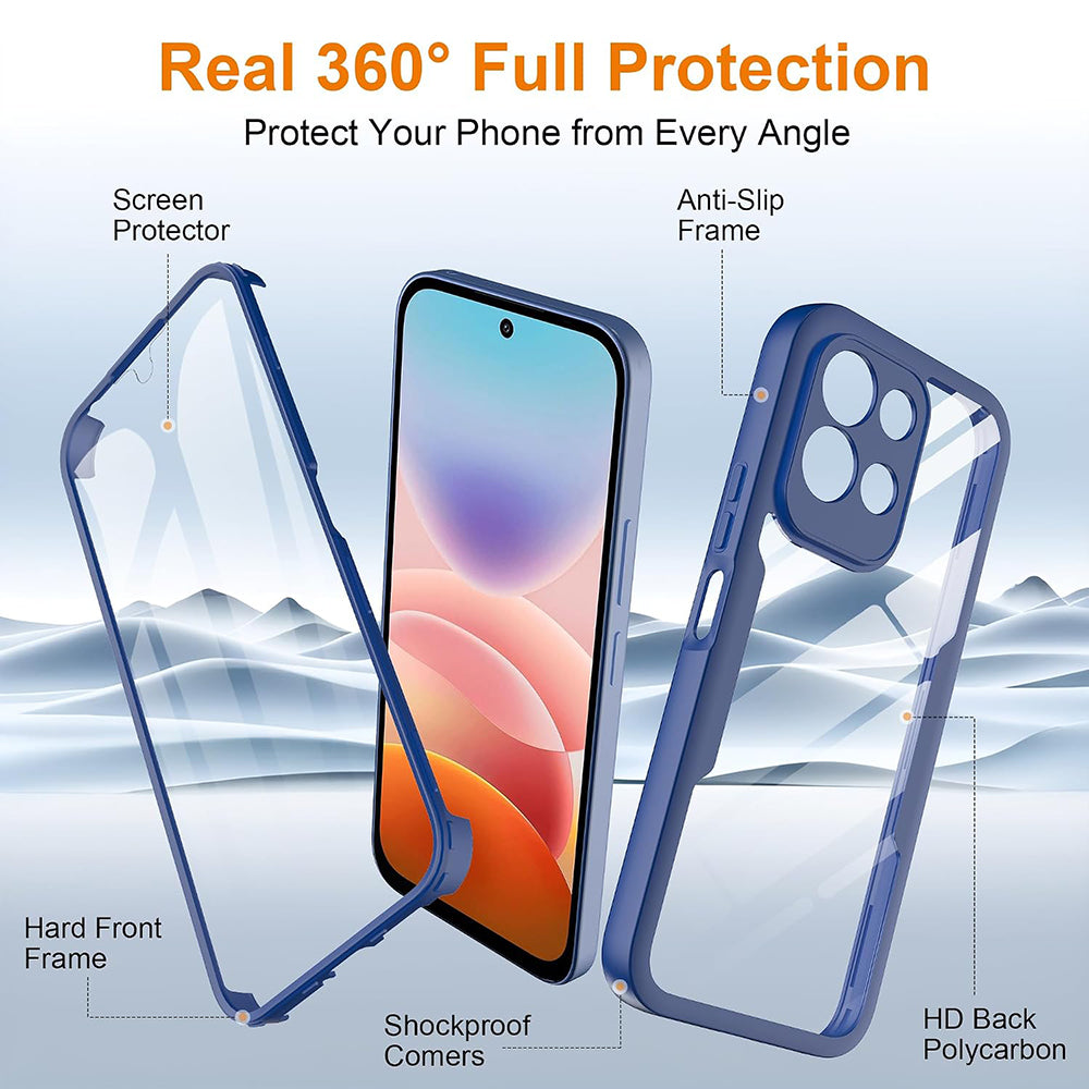 Capa para Xiaomi Redmi 17 5G / 17 4G, Techsuit, ColorVerse 360, Preta