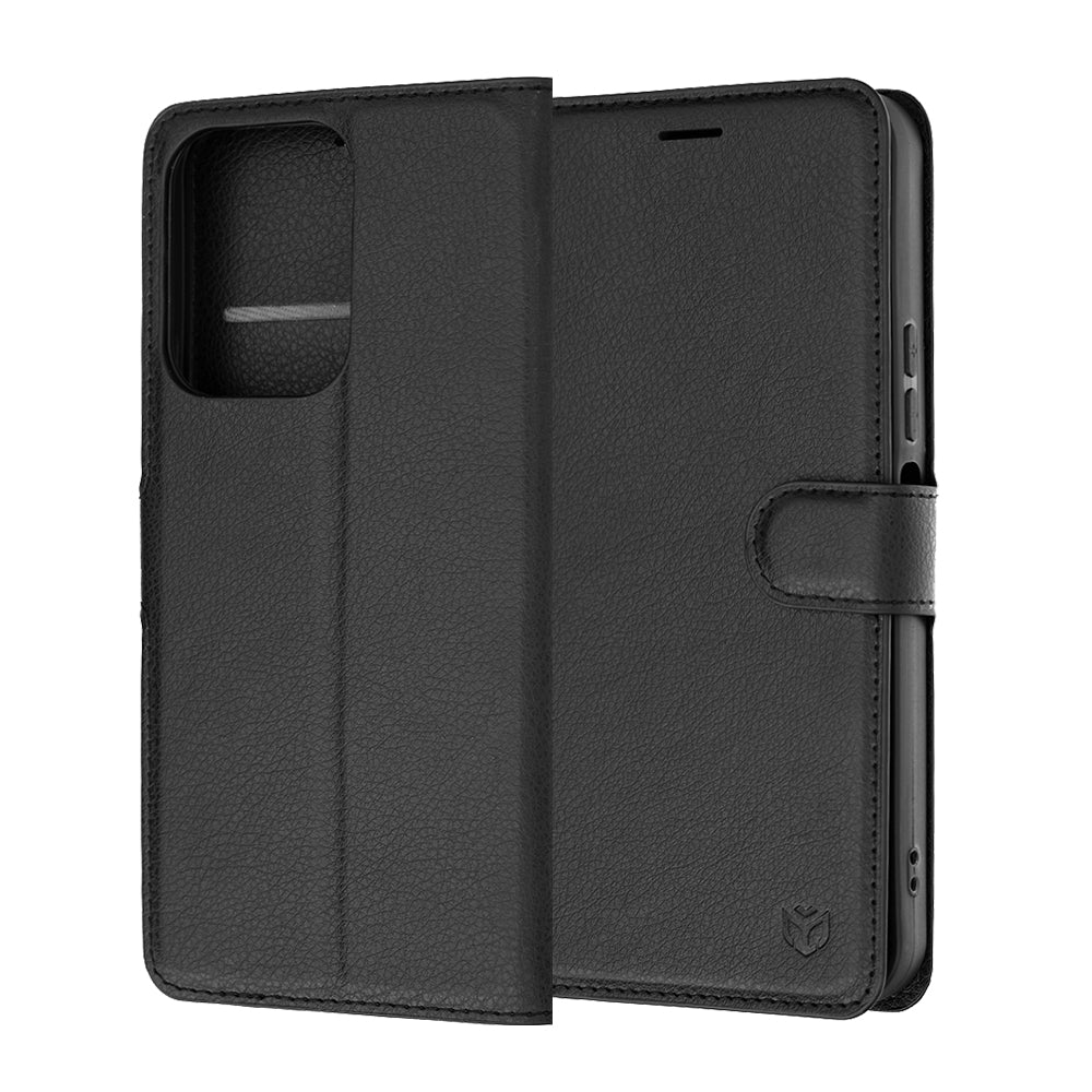 Capa para Xiaomi Redmi 17 5G / 17 4G, Techsuit, Leather Folio, Preta
