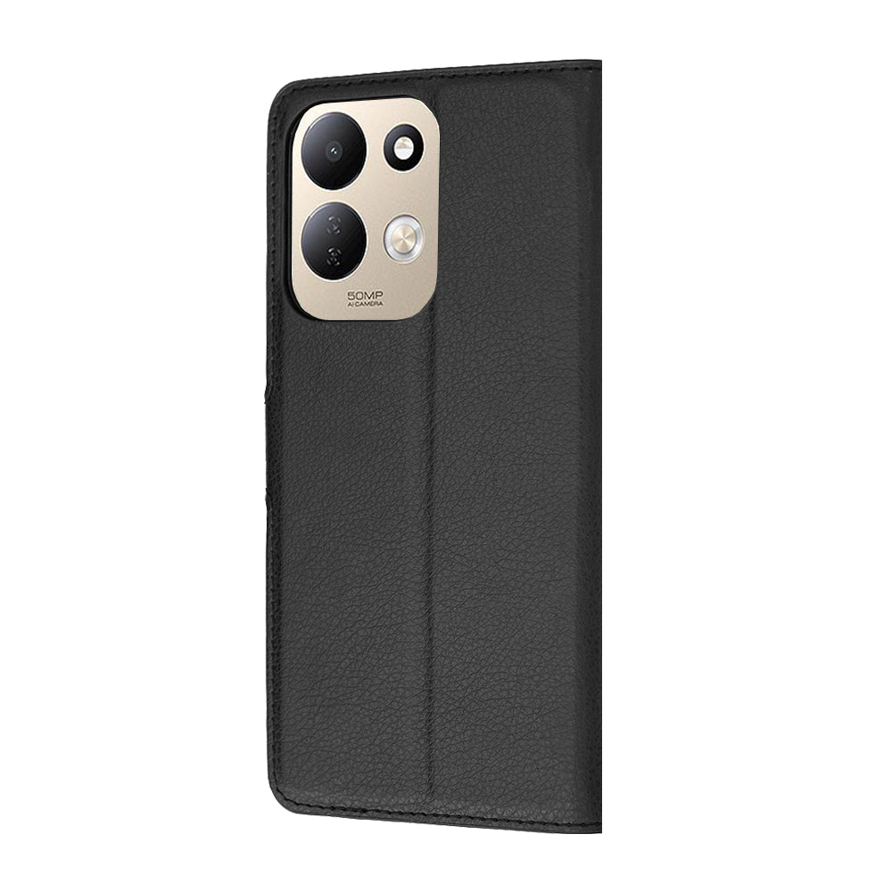 Capa para Xiaomi Redmi 17 5G / 17 4G, Techsuit, Leather Folio, Preta