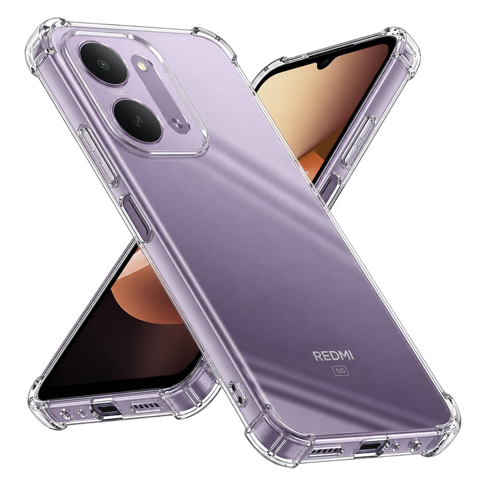 Capa para Xiaomi Redmi 17C 5G, Techsuit, Shockproof Clear, Transparente