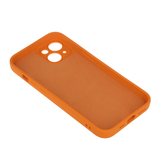Capa para Xiaomi Poco C65 / Redmi 13C, OEM, Silicone, Laranja
