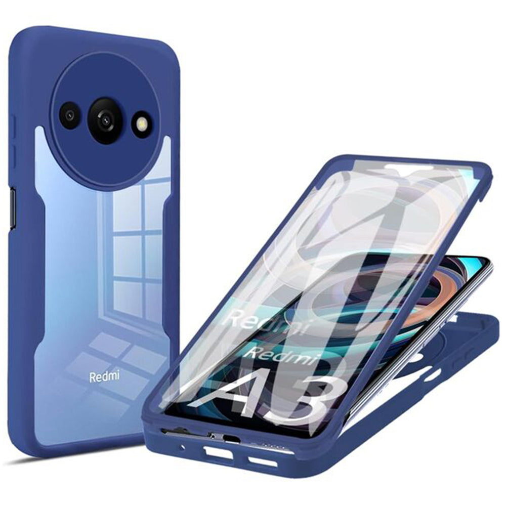Capa para Xiaomi Redmi A3x / A3, Techsuit, ColorVerse 360, Azul