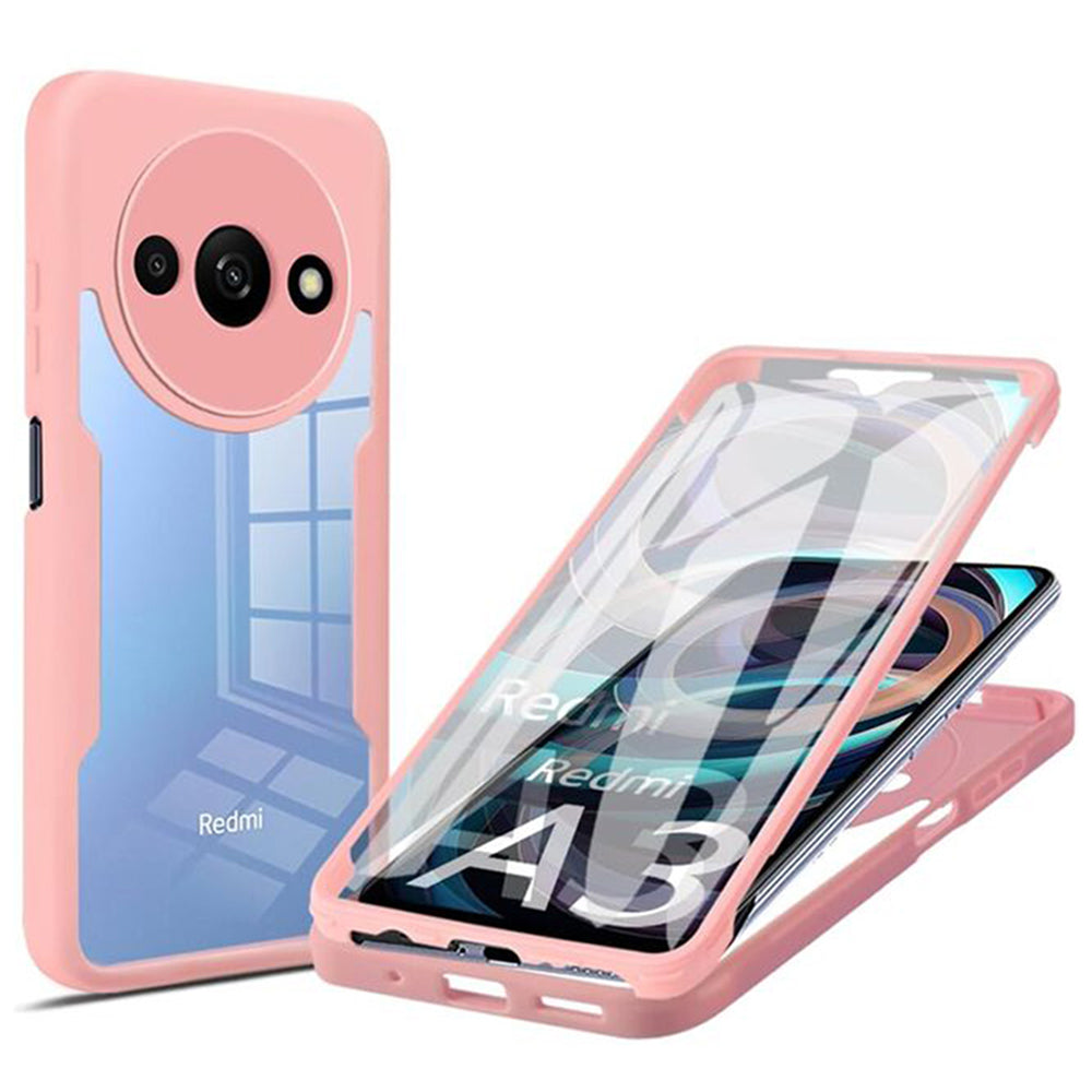 Capa para Xiaomi Redmi A3x / A3, Techsuit, ColorVerse 360, Rosa