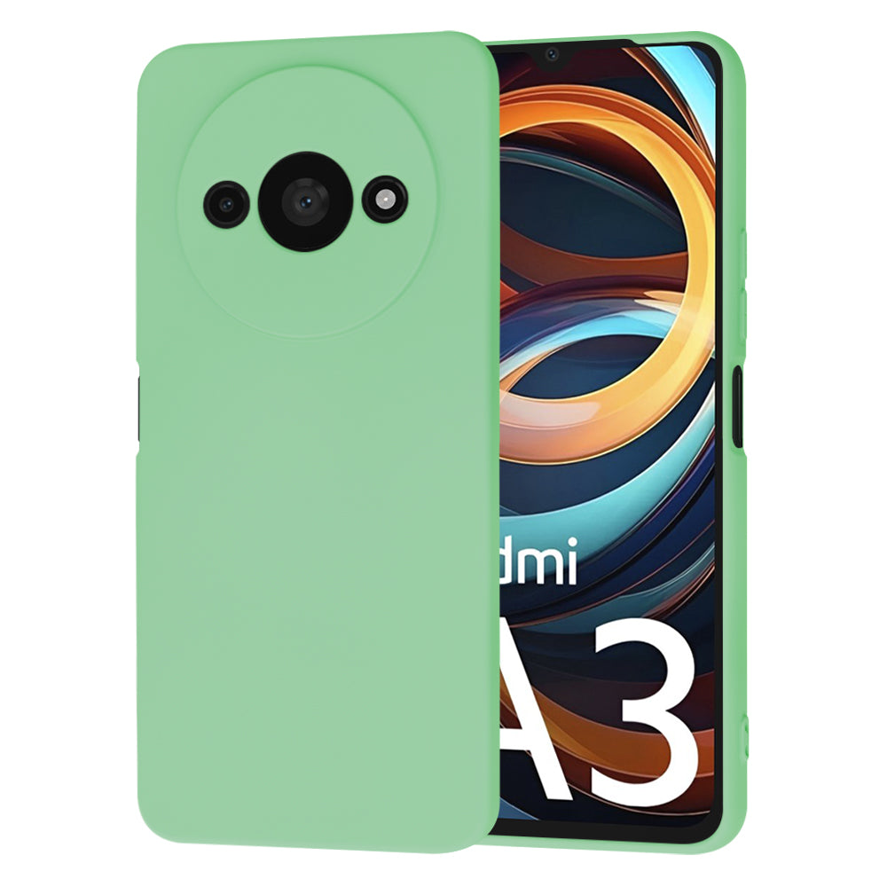 Capa para Xiaomi Redmi A3x / A3, Techsuit, SoftFlex, Verde Claro