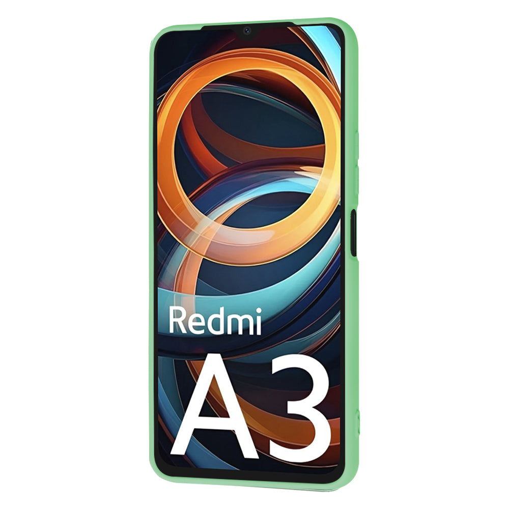 Capa para Xiaomi Redmi A3x / A3, Techsuit, SoftFlex, Verde Claro
