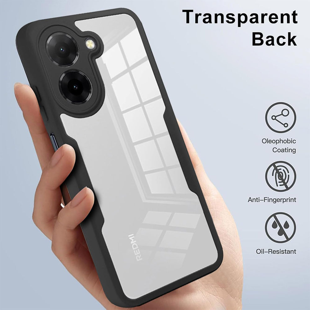 Capa para Xiaomi Redmi A5 4G (Regional), Techsuit, ColorVerse 360, Preta