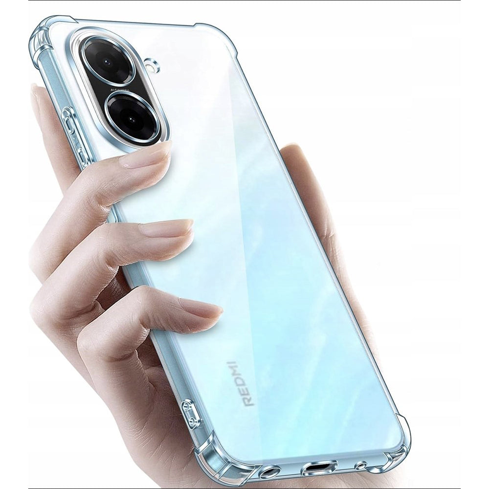 Capa para Xiaomi Redmi A5 4G (Standard), Techsuit, Transparente Antichoque, Transparente