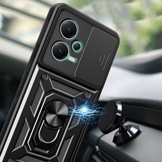 Capa para Xiaomi Redmi Note 12 Pro+, Techsuit, CamShield, Preta