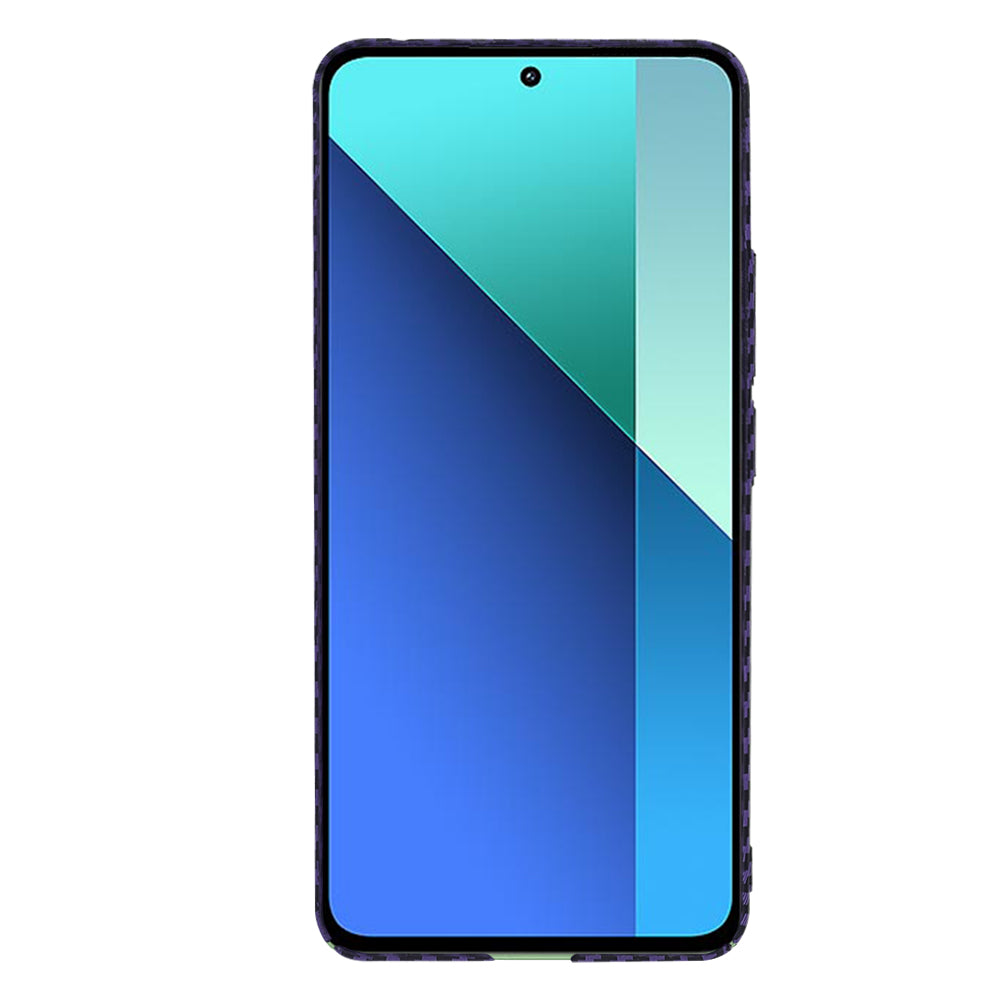 Capa para Xiaomi Redmi Note 13 4G, Techsuit, Carbonite FiberShell, Roxo