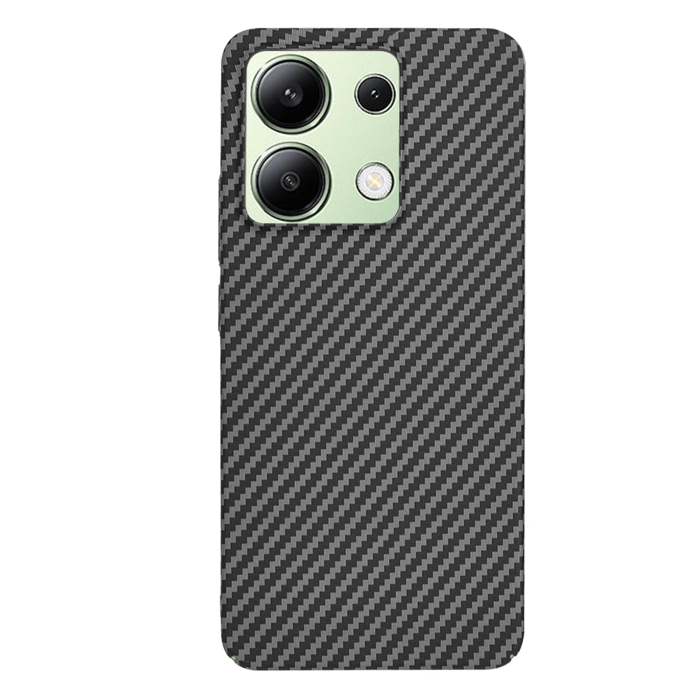 Capa para Xiaomi Redmi Note 13 4G, Techsuit, Carbonite FiberShell, Preta