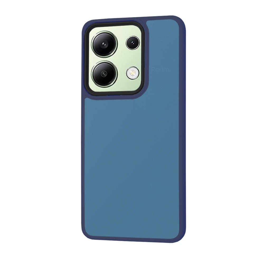 Capa para Xiaomi Redmi Note 13 4G, Techsuit, HaloFrost, Azul Marinho