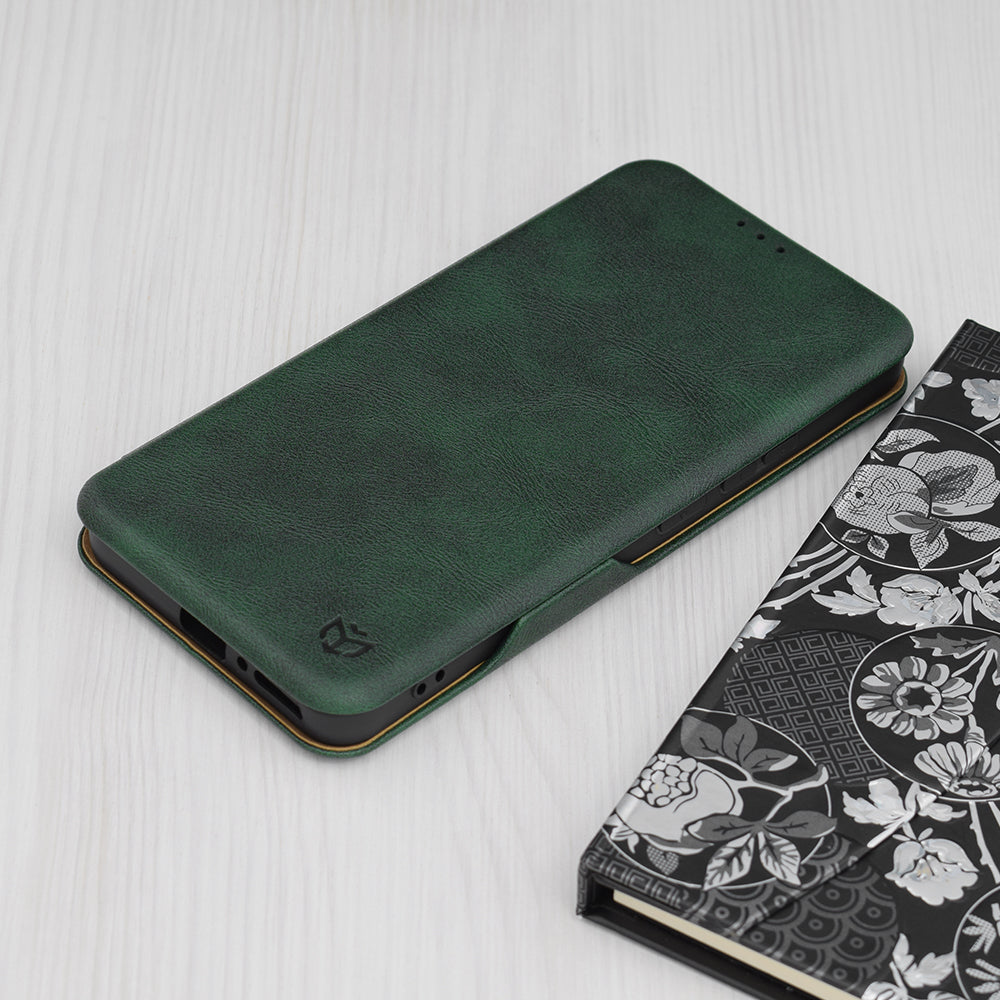 Capa para Xiaomi Redmi Note 13 4G, Techsuit, Safe Wallet Plus, Verde