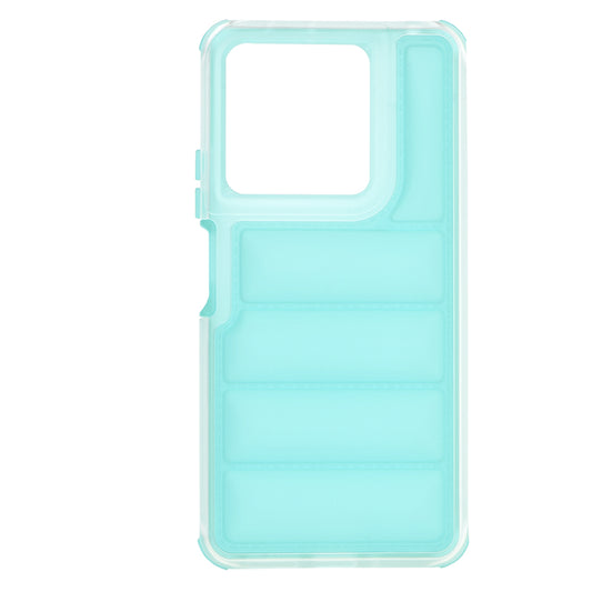 Capa para Xiaomi Redmi Note 13 5G, Techsuit, Wave Shield, Turquesa