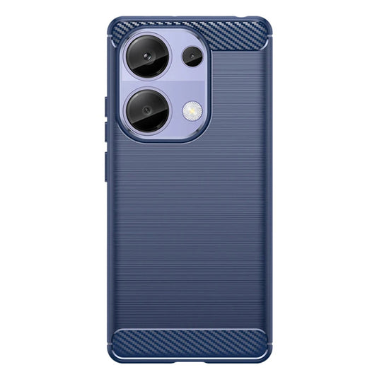 Capa para Xiaomi Redmi Note 13 Pro 4G / Poco M6 Pro 4G, Techsuit, Carbono, Azul
