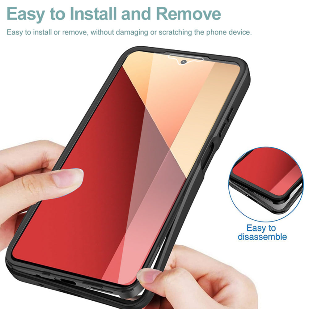 Capa para Xiaomi Redmi Note 13 Pro 4G / Poco M6 Pro 4G, Techsuit, ColorVerse 360, Rosa