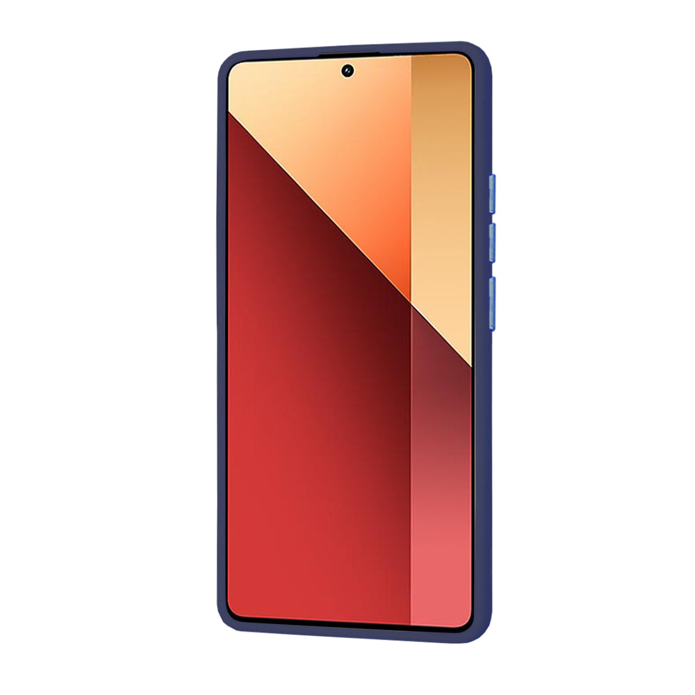 Capa para Xiaomi Redmi Note 13 Pro 4G / Poco M6 Pro 4G, Techsuit, HaloFrost, Azul Marinho