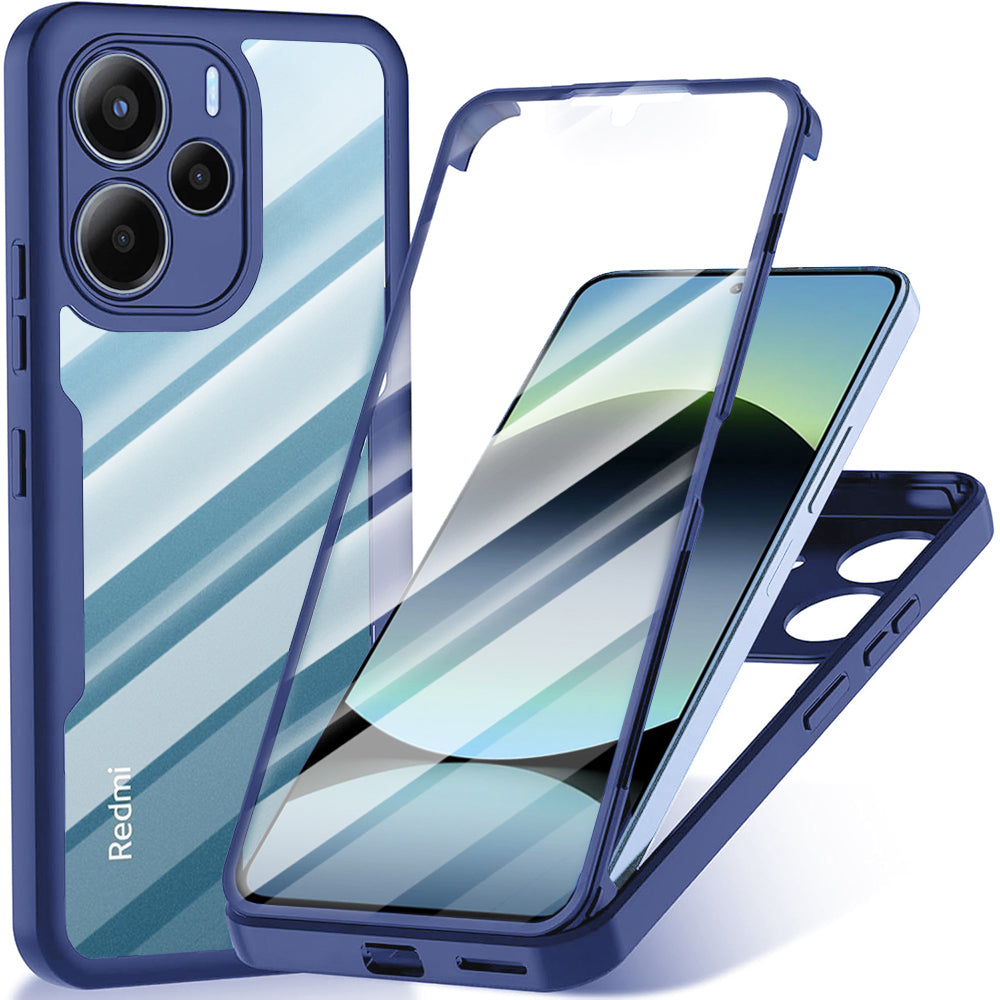 Capa para Xiaomi Redmi Note 14 4G (Standard), Techsuit, ColorVerse 360, Azul