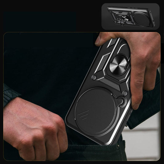 Capa para Xiaomi Redmi Note 14 Pro 4G, Techsuit, CamShield, Preta