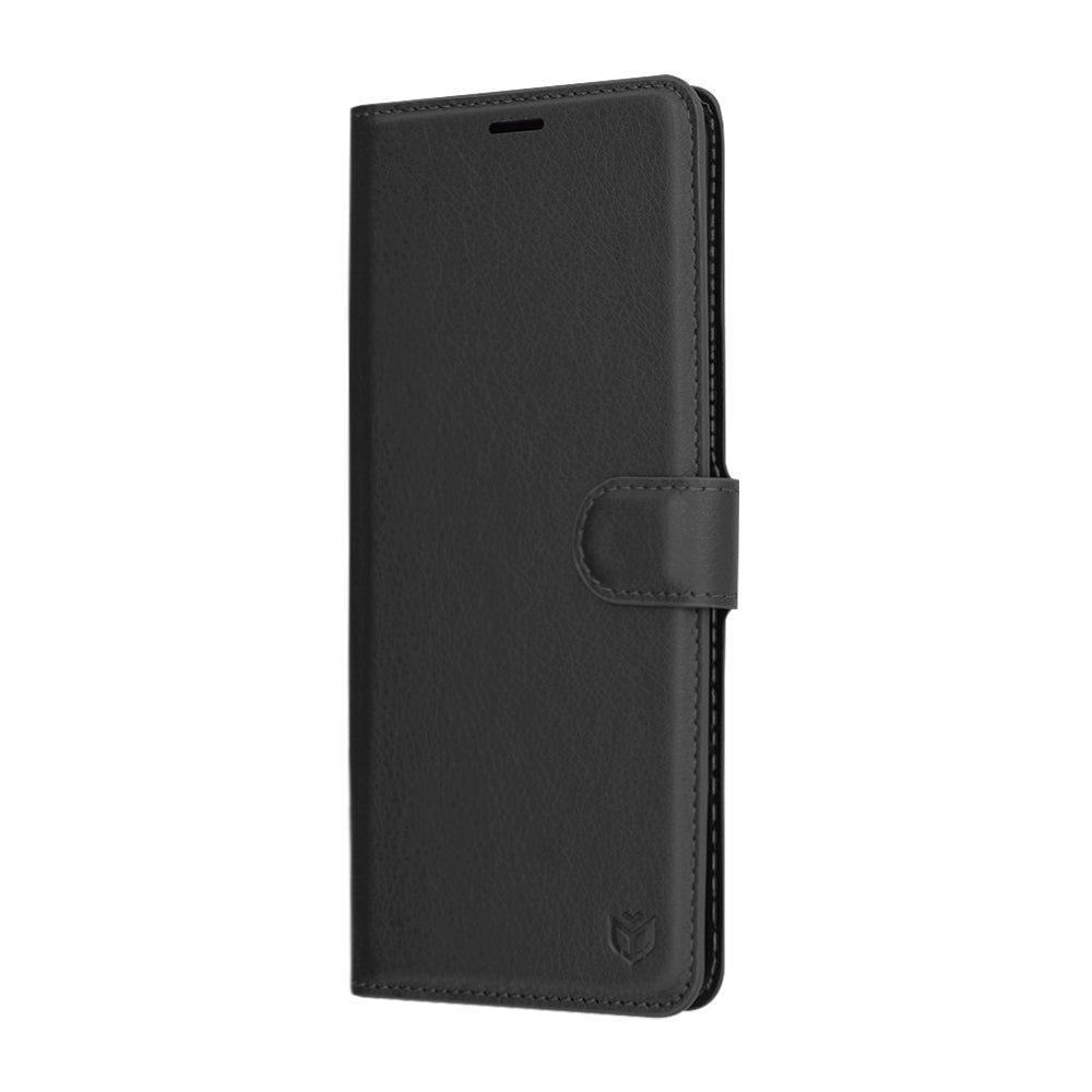 Capa para Xiaomi Redmi Note 14 Pro 4G, Techsuit, Leather Folio, Preta