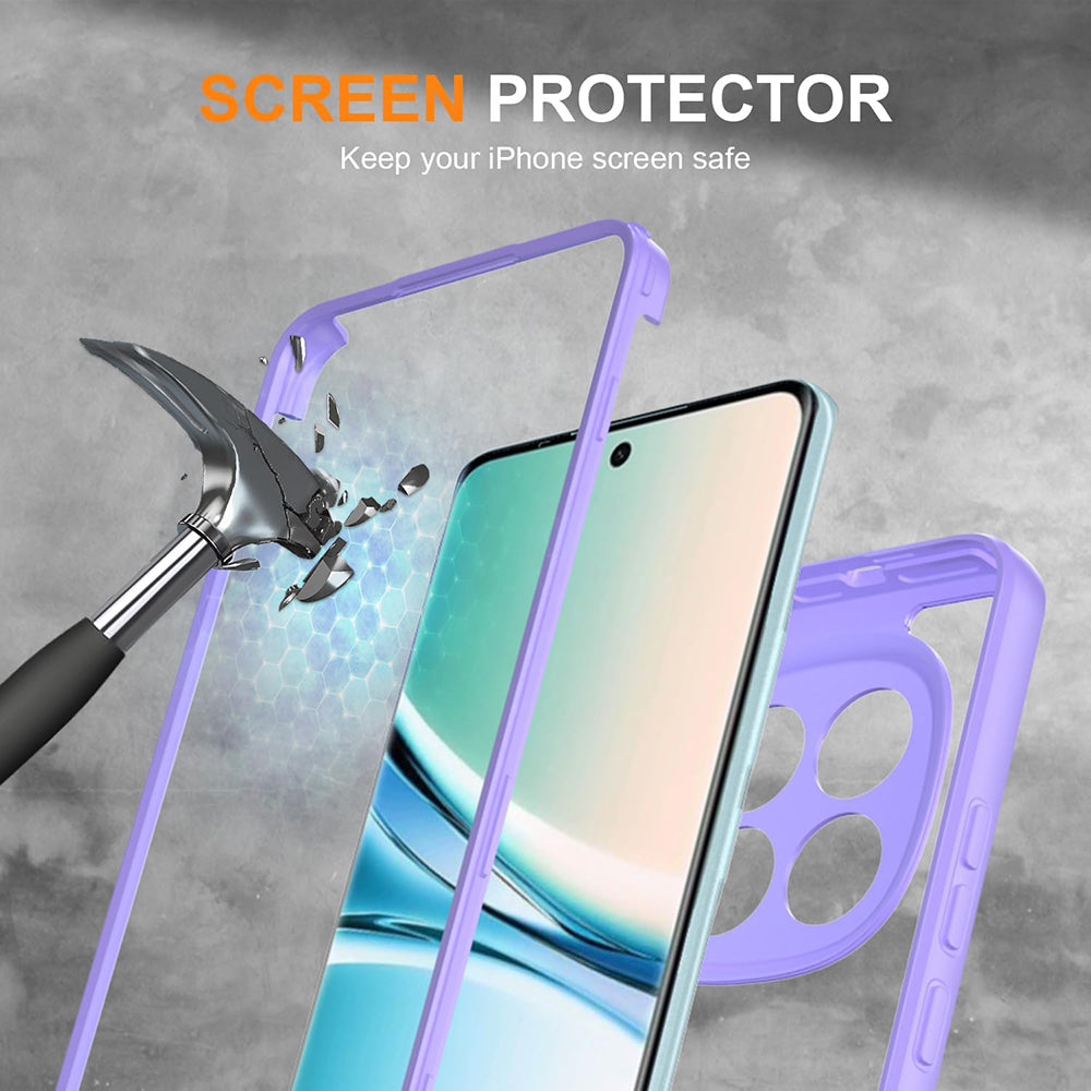 Case for Xiaomi Redmi Note 15 4G, Techsuit, ColorVerse 360, Purple