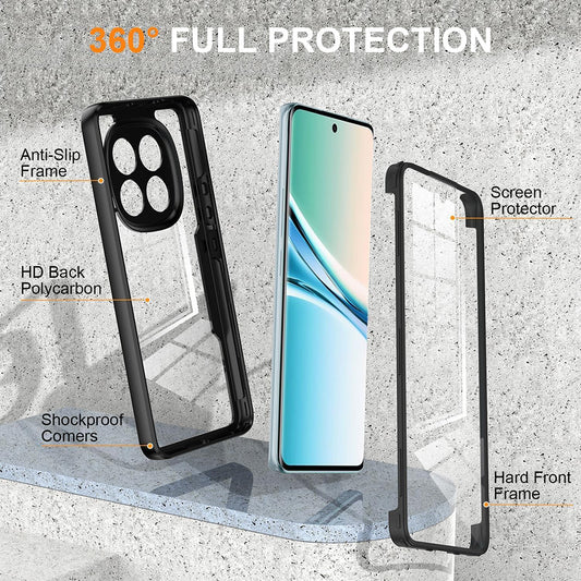 Capa para Xiaomi Redmi Note 15 4G, Techsuit, ColorVerse 360, Preta