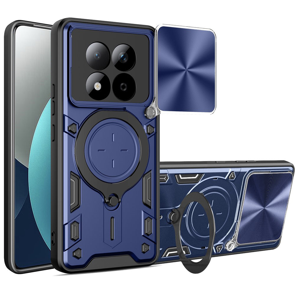 Capa para Xiaomi Redmi Note 15 Pro 4G, Techsuit, CamGuard Pro, Azul