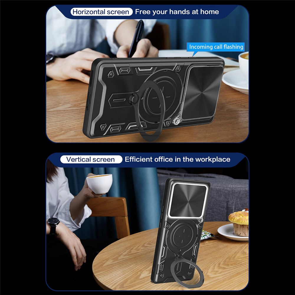 Capa para Xiaomi Redmi Note 15 Pro 4G, Techsuit, CamGuard Pro, Azul