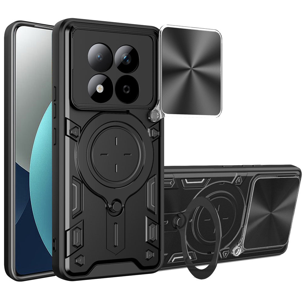 Capa para Xiaomi Redmi Note 15 Pro 4G, Techsuit, CamGuard Pro, Preta