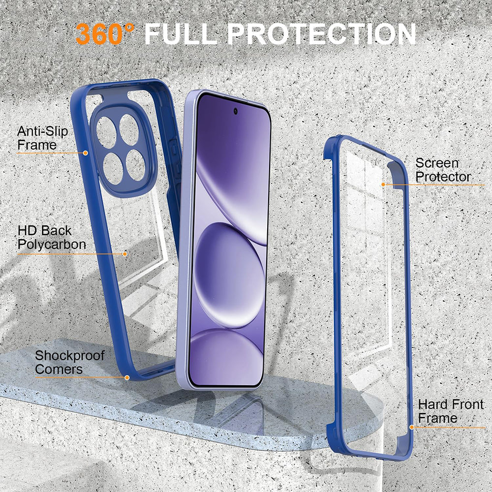 Capa para Xiaomi Redmi Note 15 Pro 4G, Techsuit, ColorVerse 360, Azul