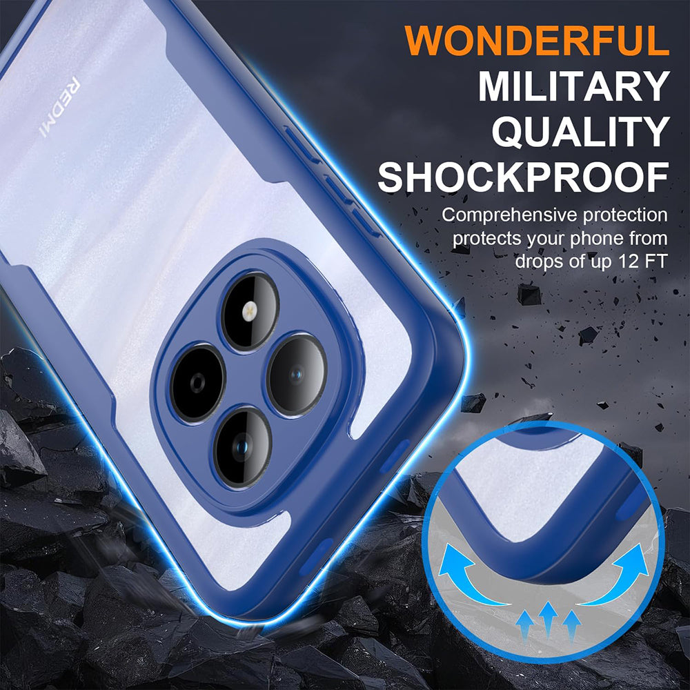 Capa para Xiaomi Redmi Note 15 Pro 4G, Techsuit, ColorVerse 360, Azul