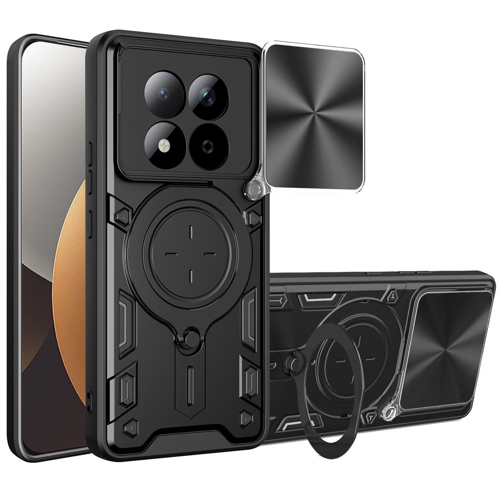 Capa para Xiaomi Redmi Note 15 Pro 5G, Techsuit, CamGuard Pro, Preta