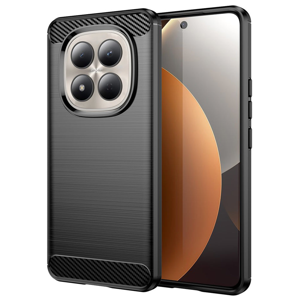 Capa para Xiaomi Redmi Note 15 Pro 5G, Techsuit, Carbono, Preta