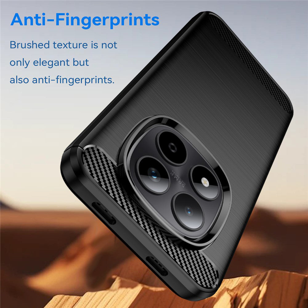 Capa para Xiaomi Redmi Note 15 Pro 5G, Techsuit, Carbono, Preta