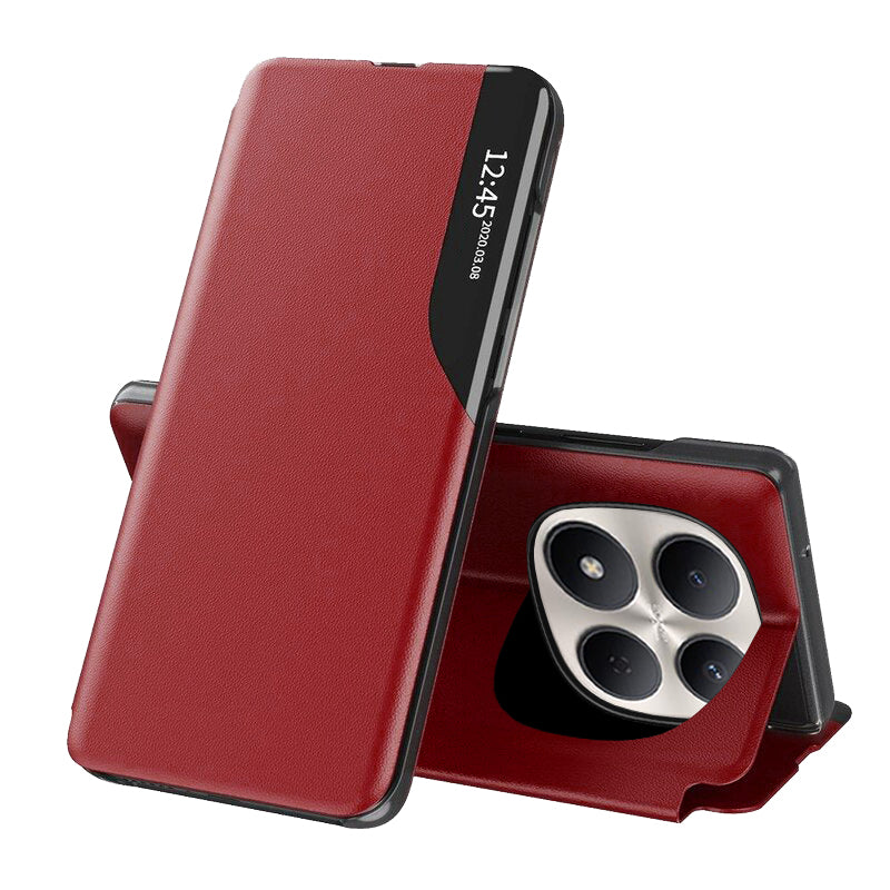 Capa para Xiaomi Redmi Note 15 Pro 5G, Techsuit, eFold, Vermelha